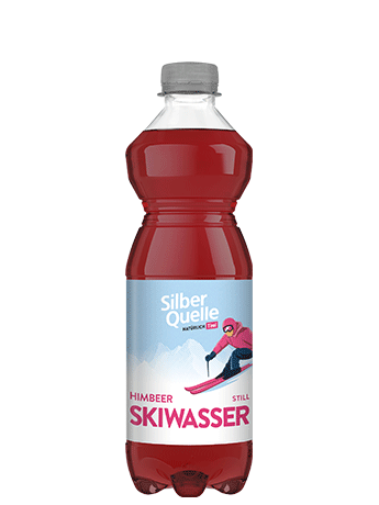 Petflasche Silberquelle Skiwasser Himbeere