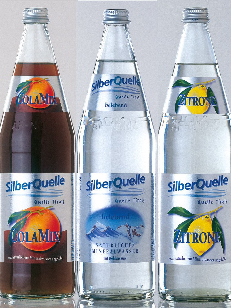 flaschenabbildung silberquelle alte limonadendesigns
